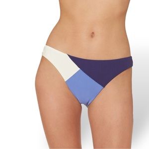 Jessica Simpson Contemporary Chop & Change Panelled Hipster Bikini Bottoms